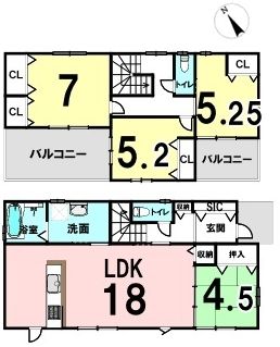 (間取)